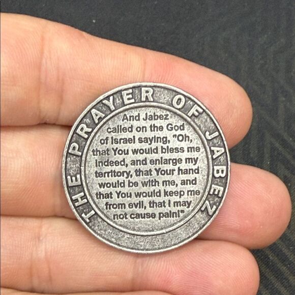 Other - Silver Prayer of Jabez Coin